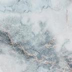 Zara Faux Aegean Marble Indoor/Outdoor Side Table