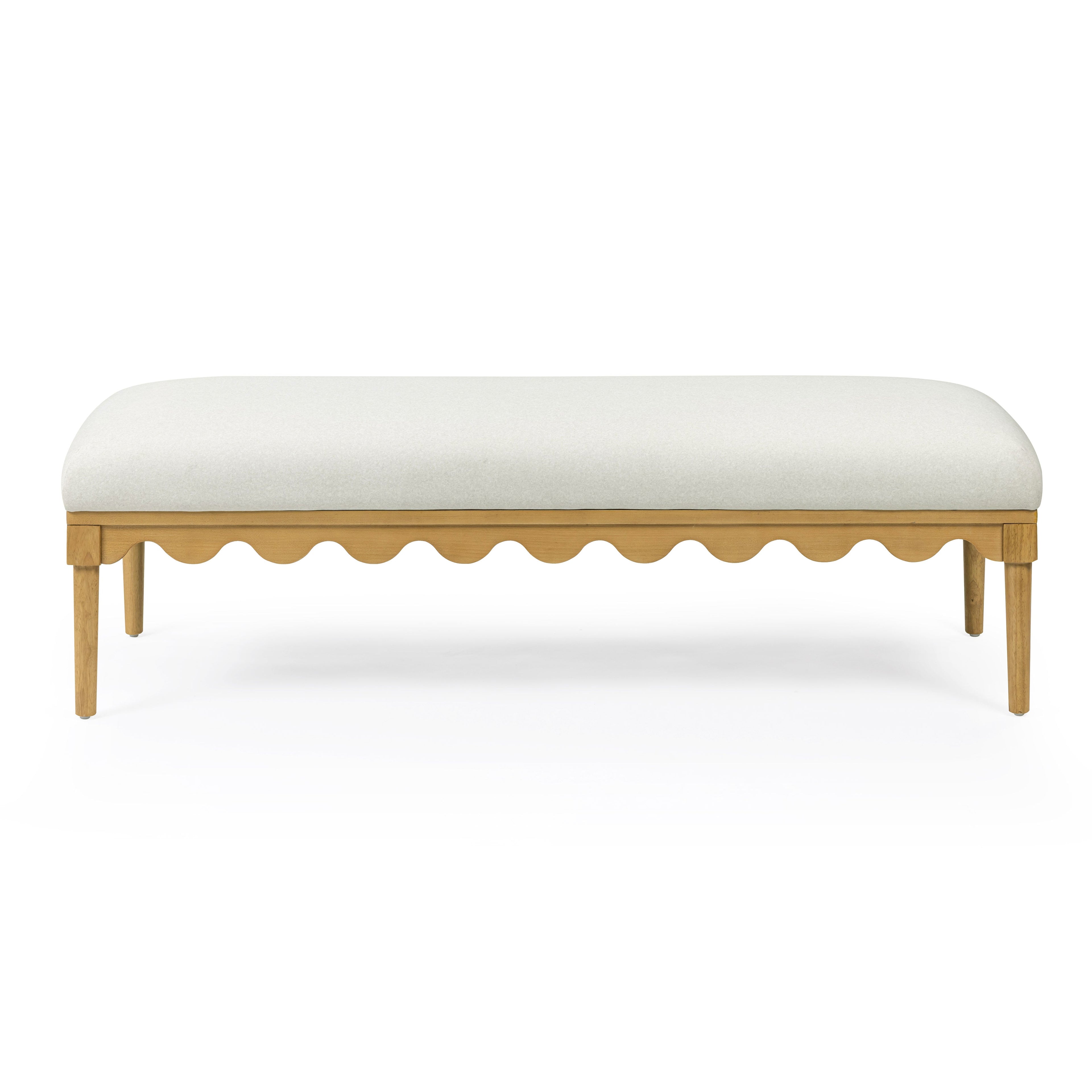 Oodle 56.5 Vegan Mohair Bench