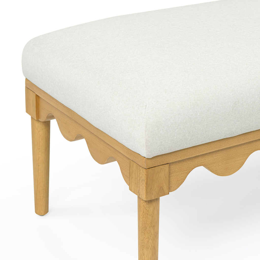Oodle 56.5 Vegan Mohair Bench