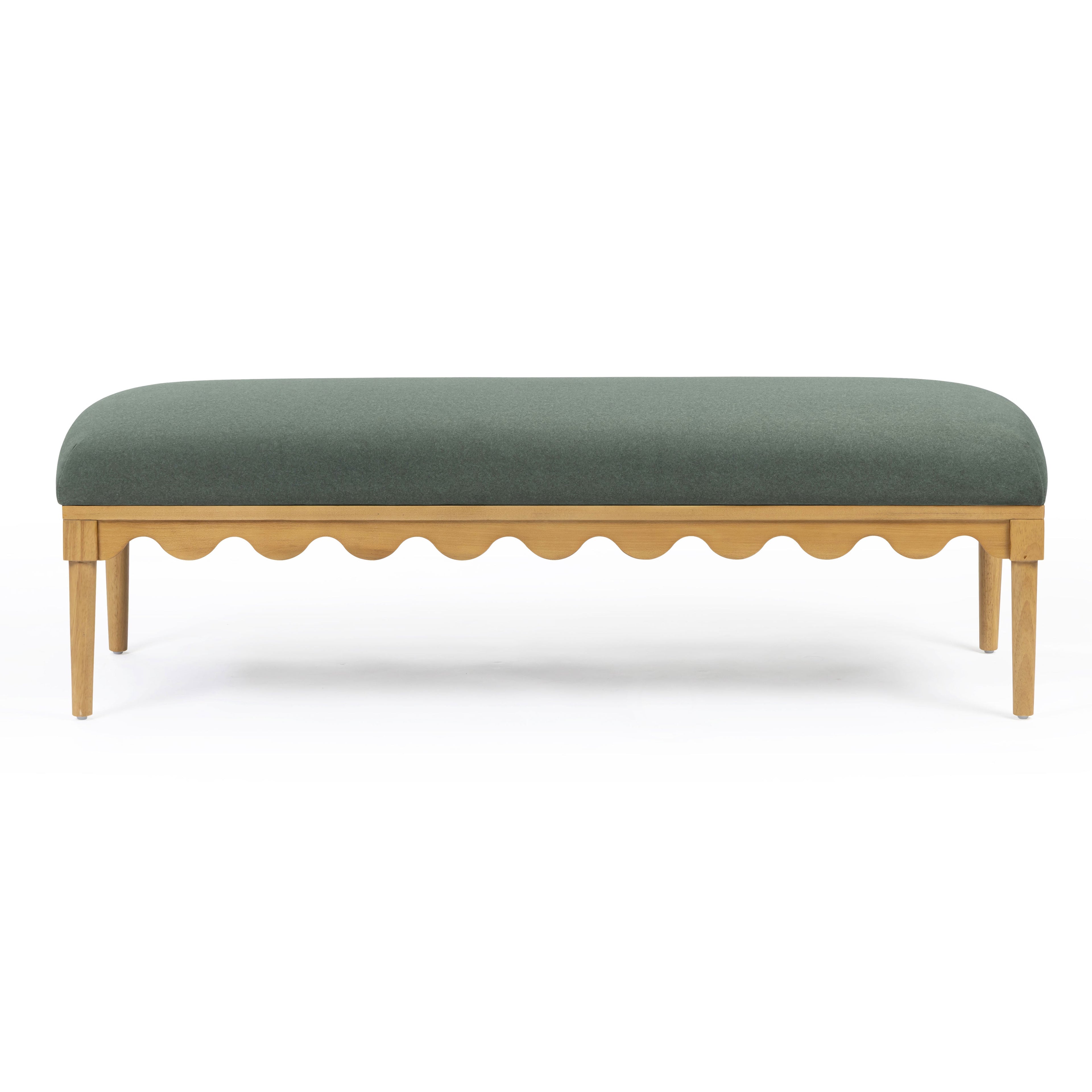 Oodle 56.5 Vegan Mohair Bench