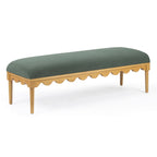 Oodle 56.5 Vegan Mohair Bench