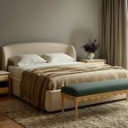 Oodle 56.5 Vegan Mohair Bench