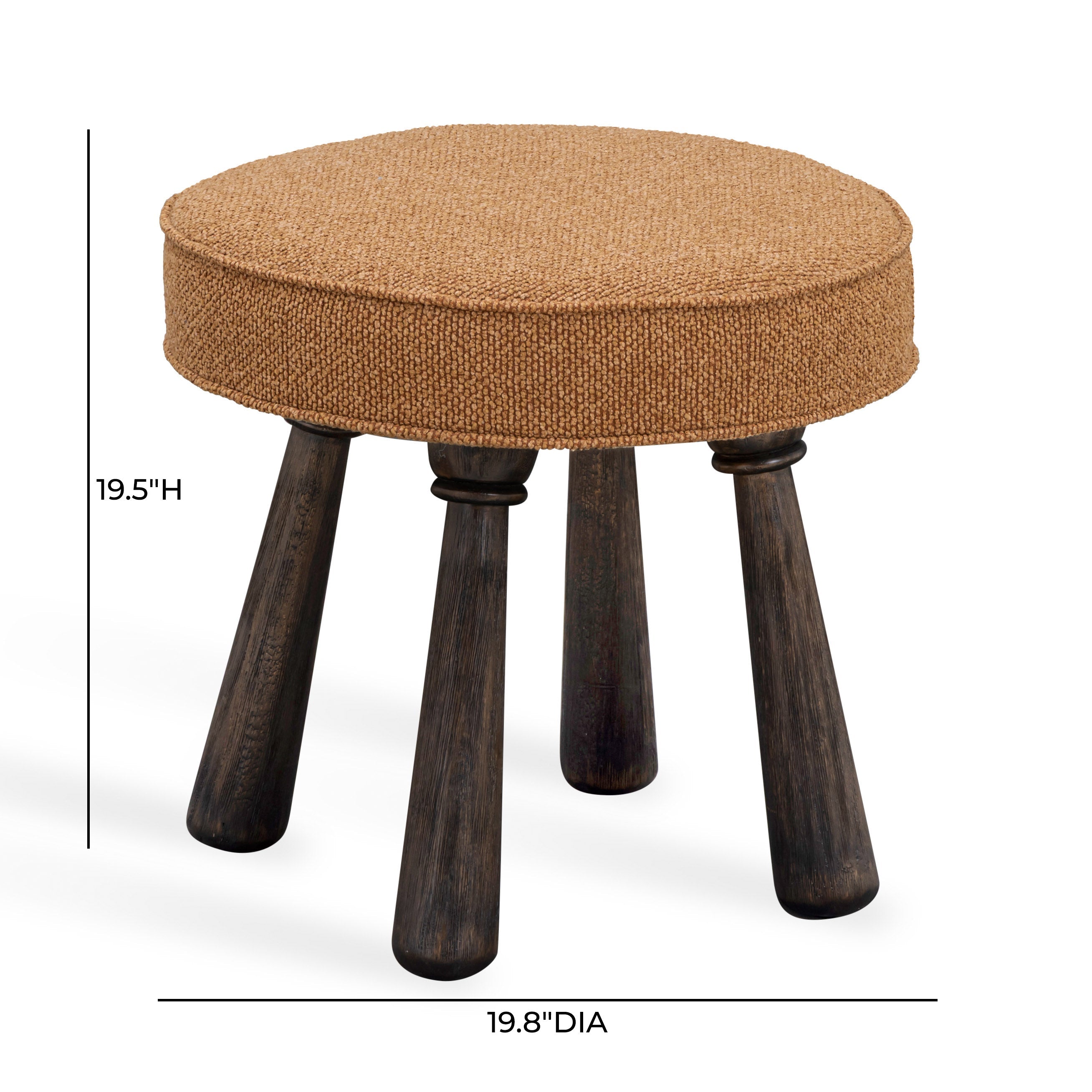 Pookie Boucle Stool