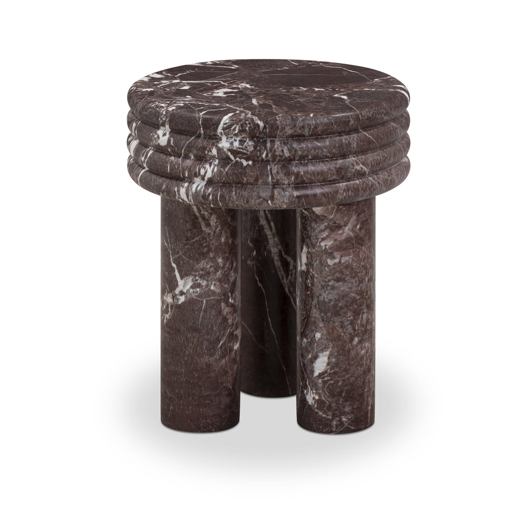 Delta Concrete Indoor/Outdoor Round Side Table