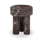 Delta Concrete Indoor/Outdoor Round Side Table