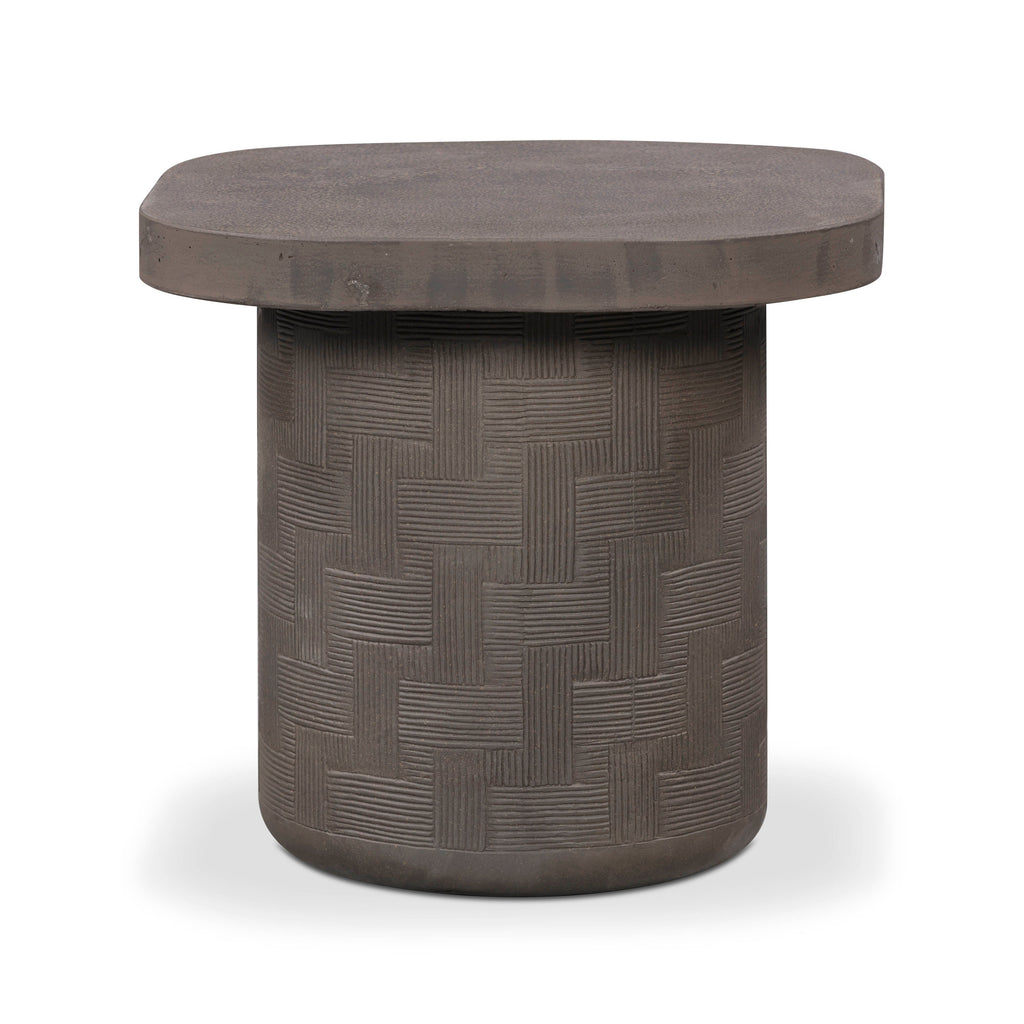 Suraya Indoor/Outdoor Concrete Side Table