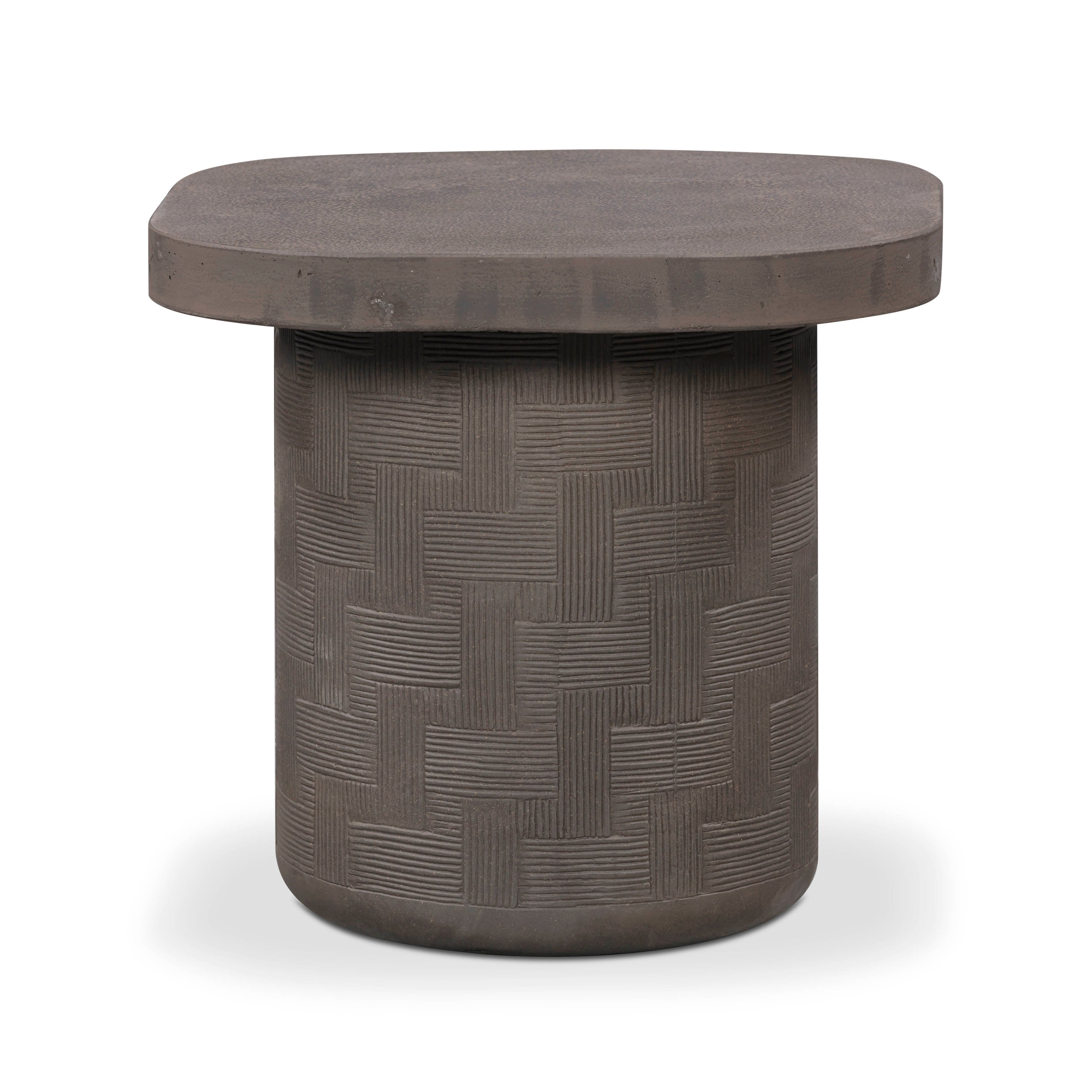 Suraya Indoor/Outdoor Concrete Side Table