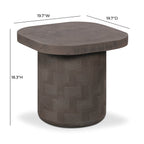 Suraya Indoor/Outdoor Concrete Side Table