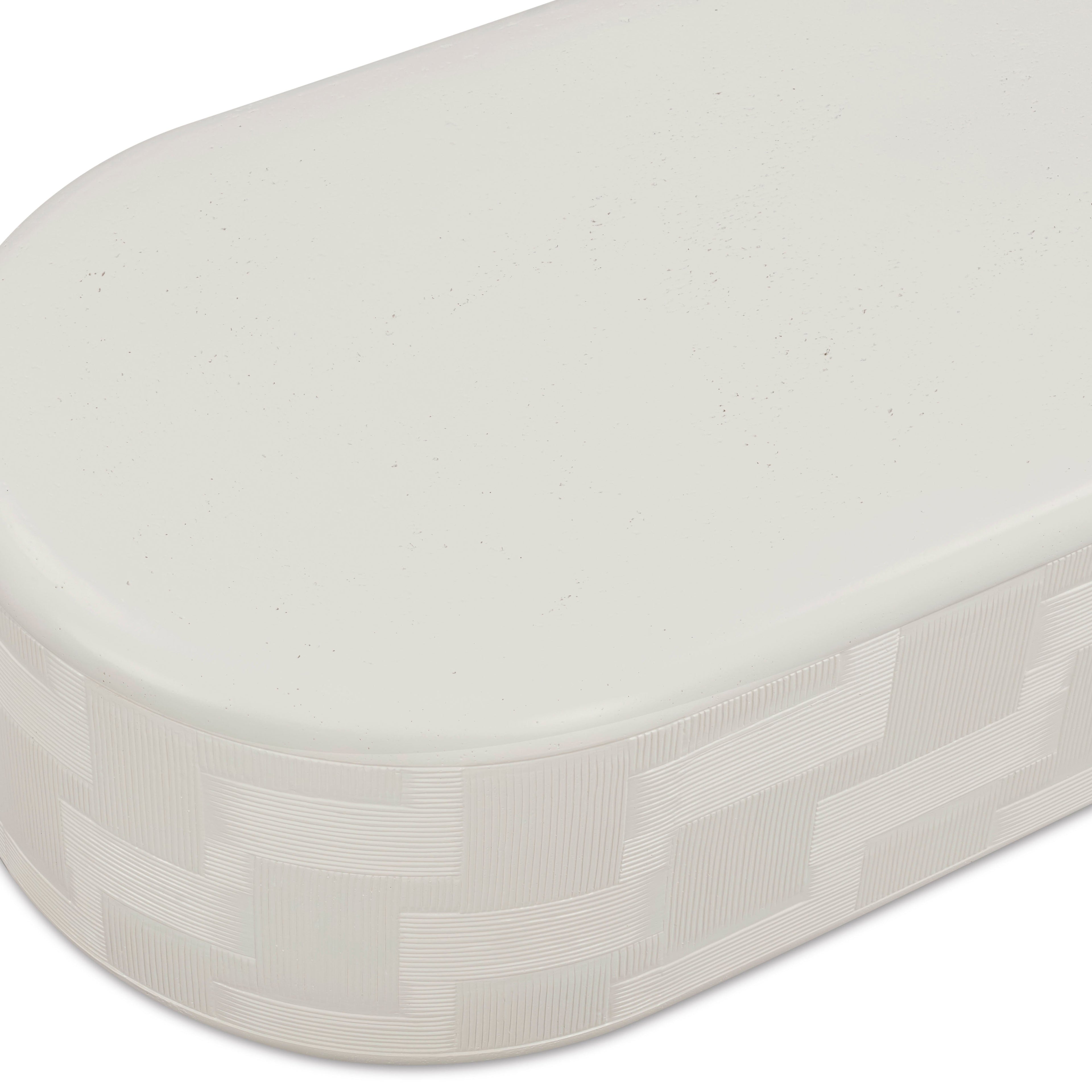 Suraya 55 Indoor/Outdoor Concrete Rounded Coffee Table