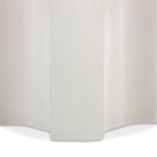 Cassandra Ivory Indoor/Outdoor Concrete Side Table