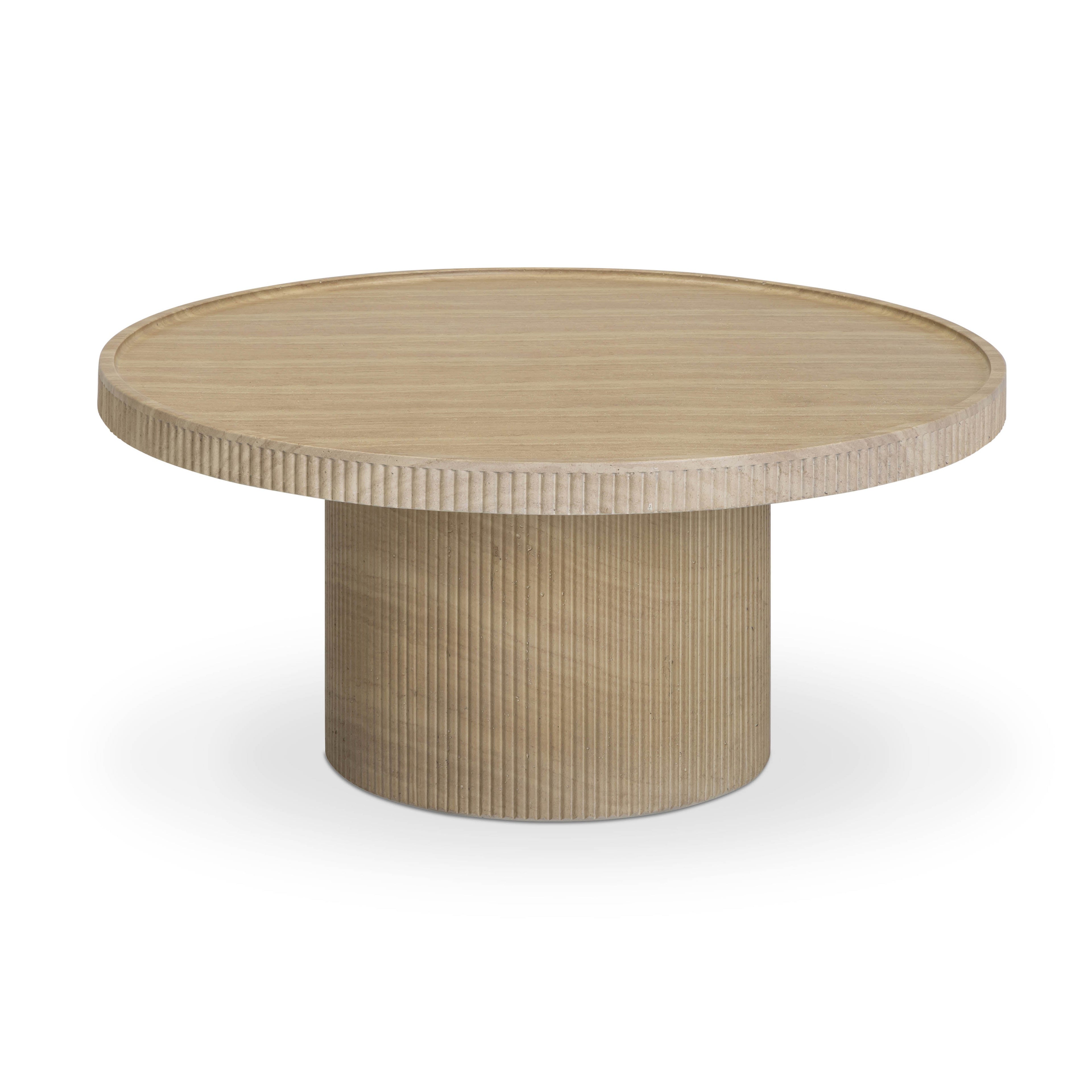Darcy 36 Concrete Indoor/Outdoor Round Coffee Table