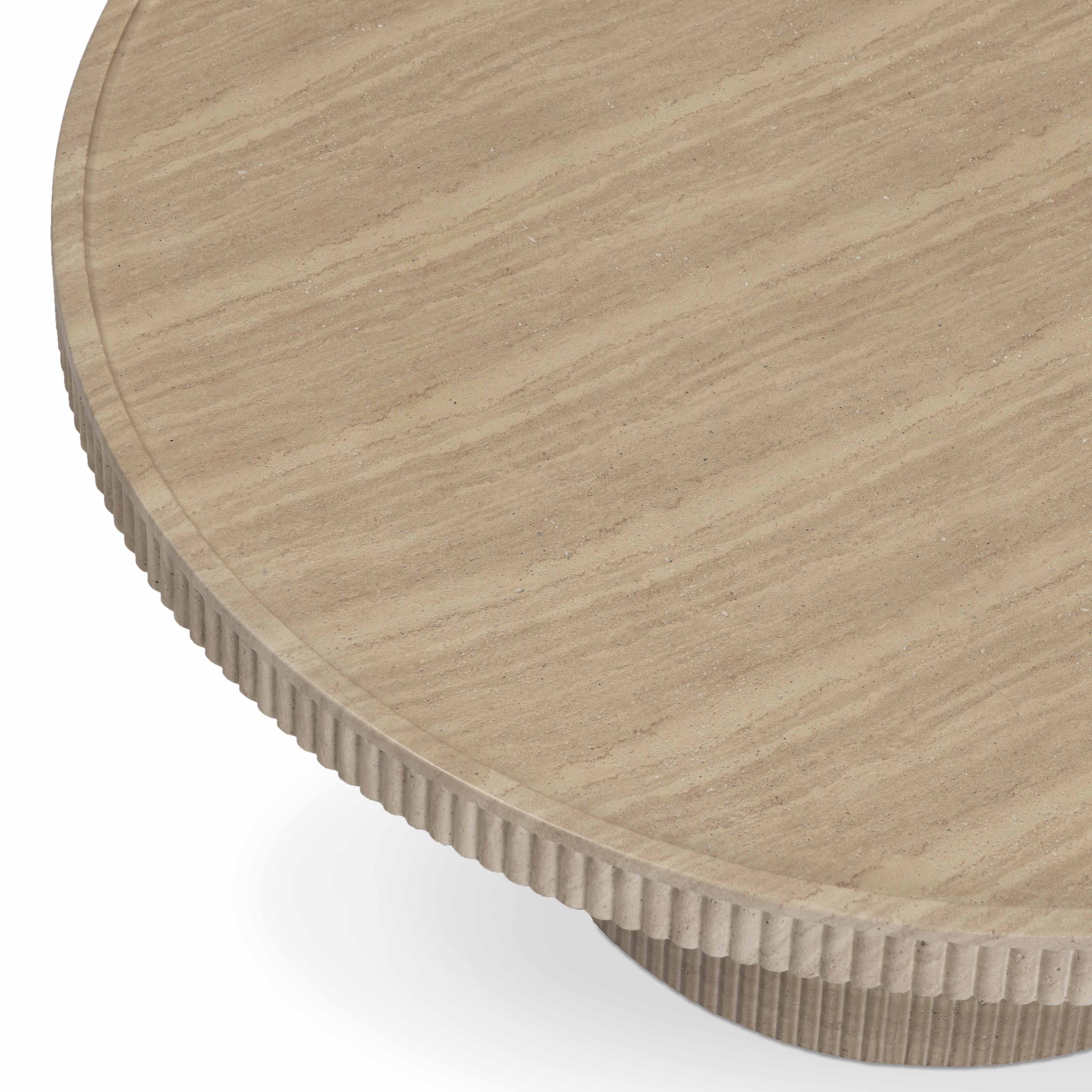 Darcy 36 Concrete Indoor/Outdoor Round Coffee Table