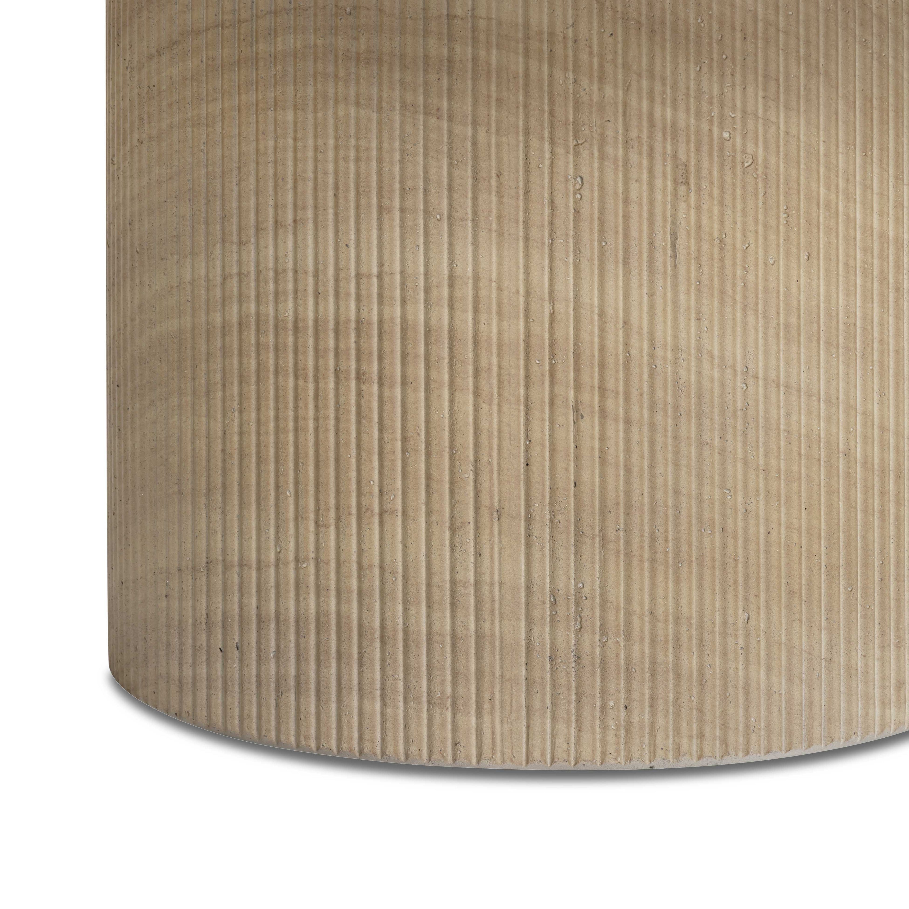 Darcy 36 Concrete Indoor/Outdoor Round Coffee Table