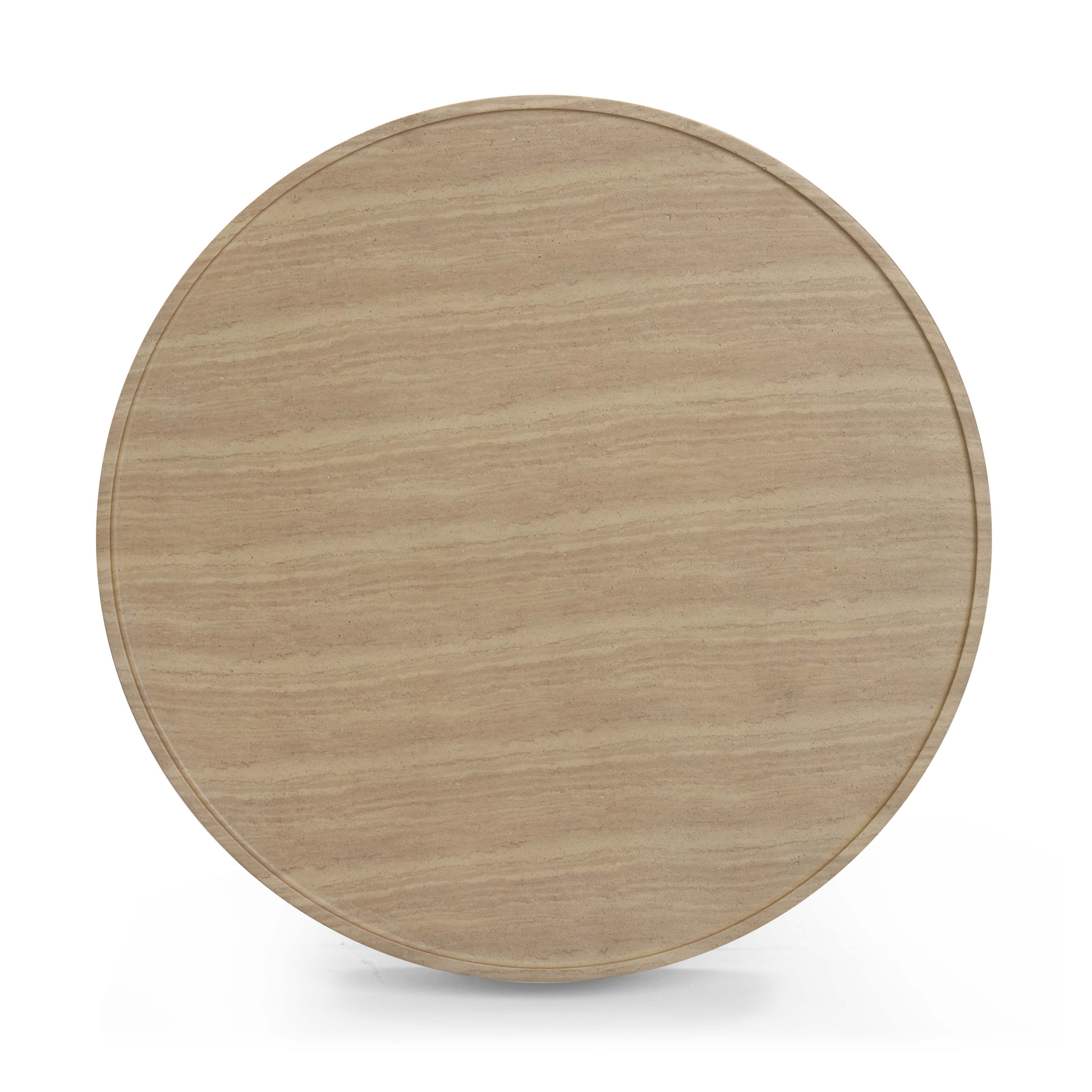 Darcy 36 Concrete Indoor/Outdoor Round Coffee Table