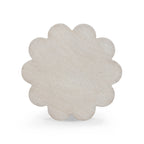 Blossom Faux Travertine Indoor/Outdoor Concrete Side Table