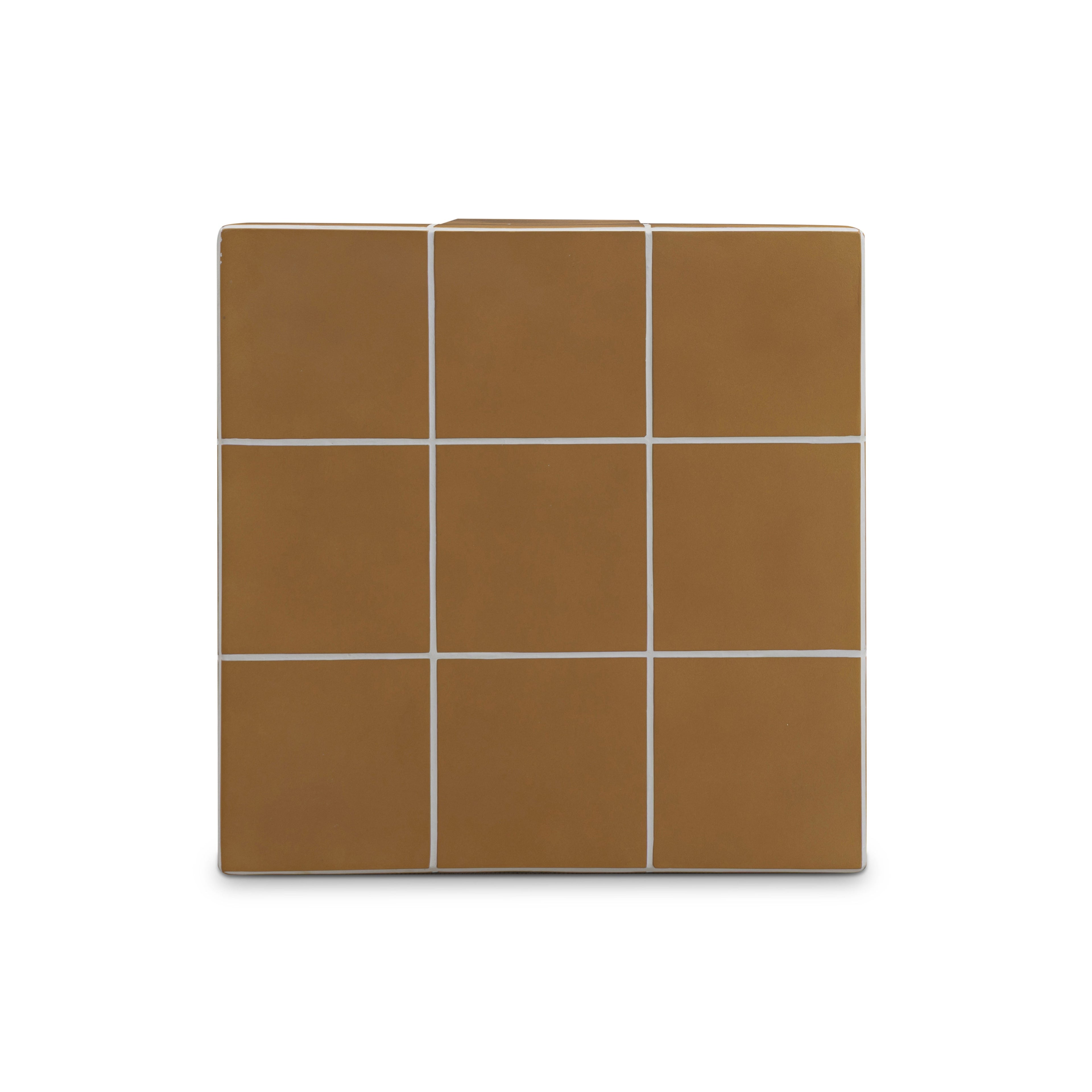 Alma Tile Concrete Indoor/Outdoor Side Table