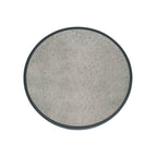 Nautilus Antique Silver Mirrored Round Side Table