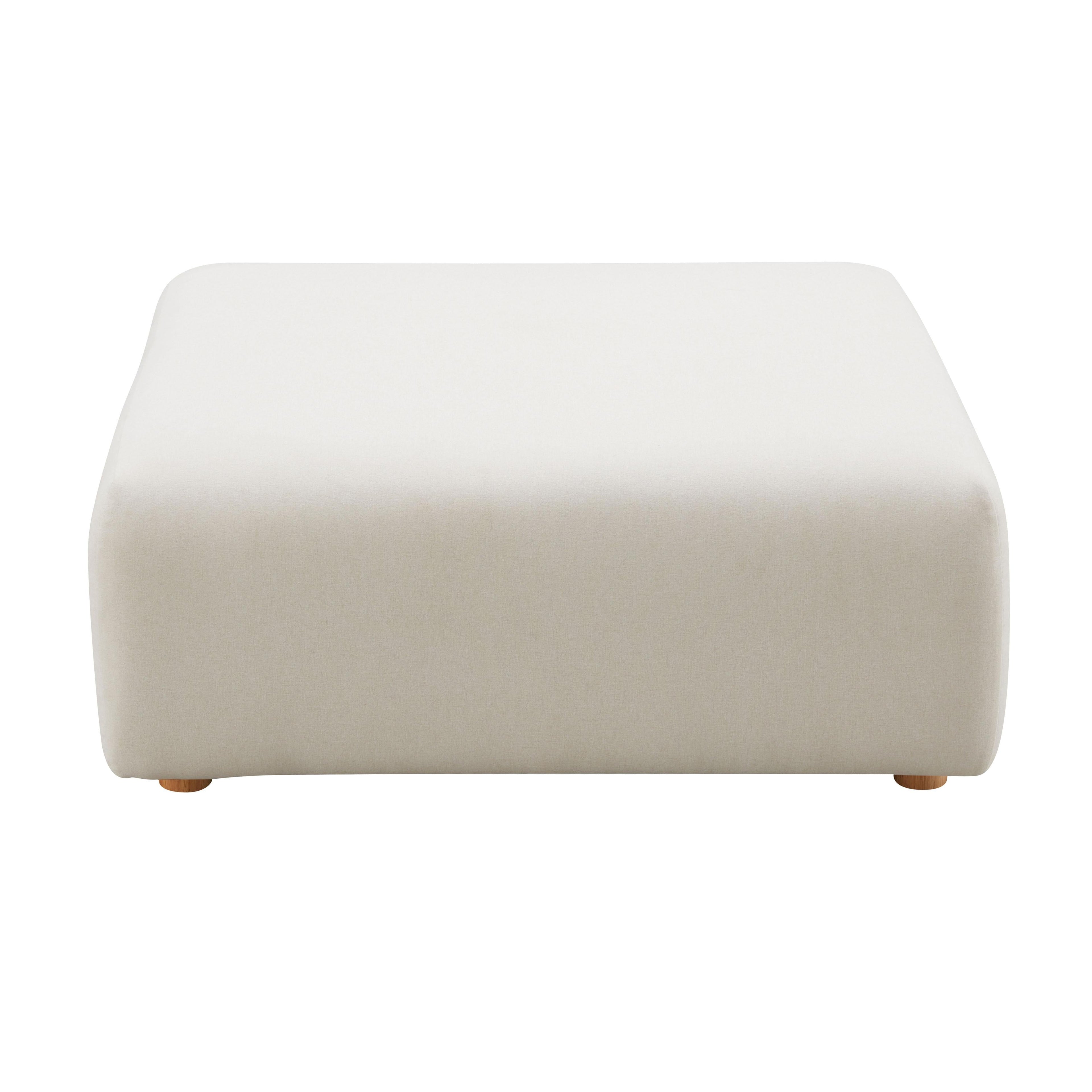 Hangover Cream Performance Linen Ottoman