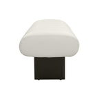 Karol 59.5 Cream Performance Vegan Leather Bench