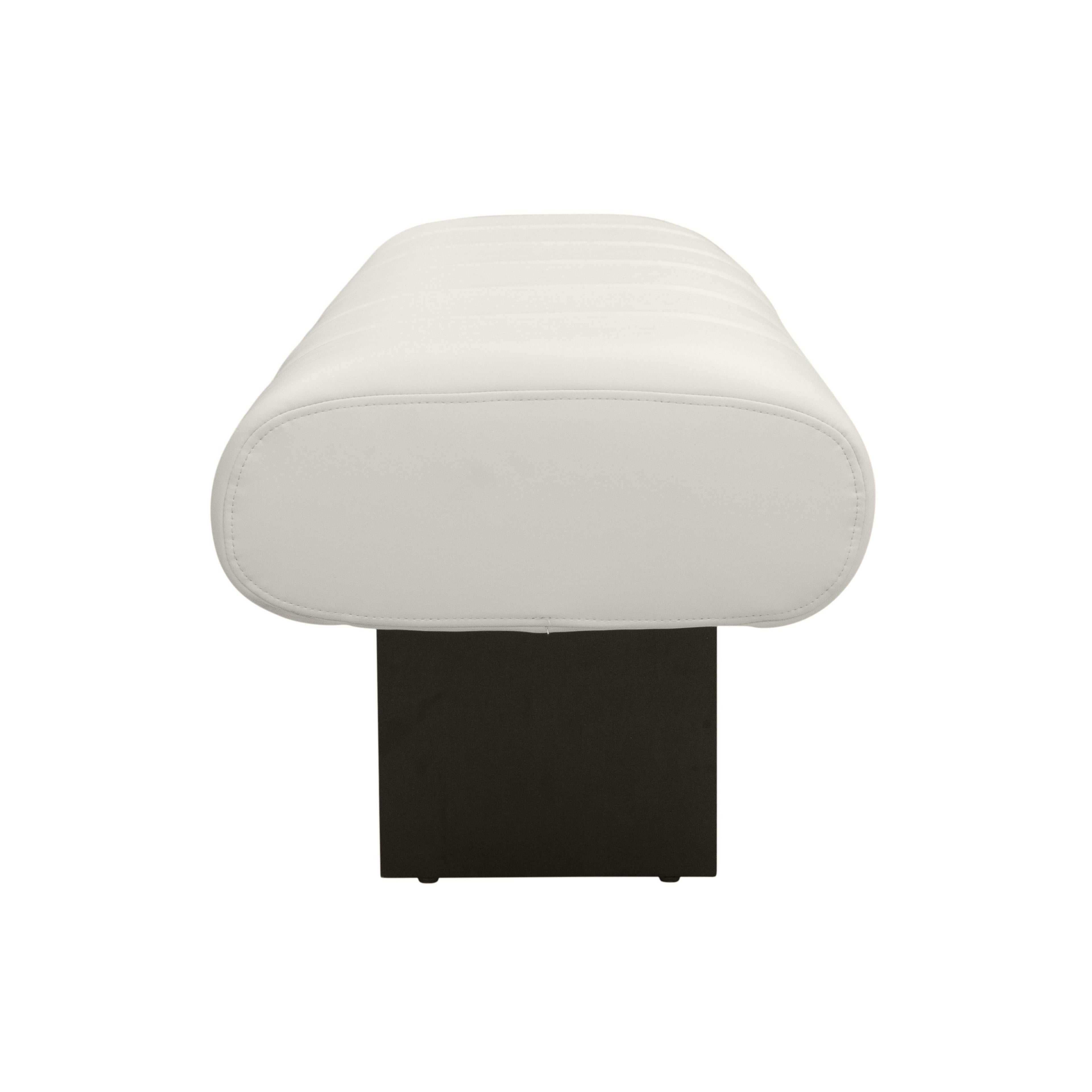 Karol 59.5 Cream Performance Vegan Leather Bench