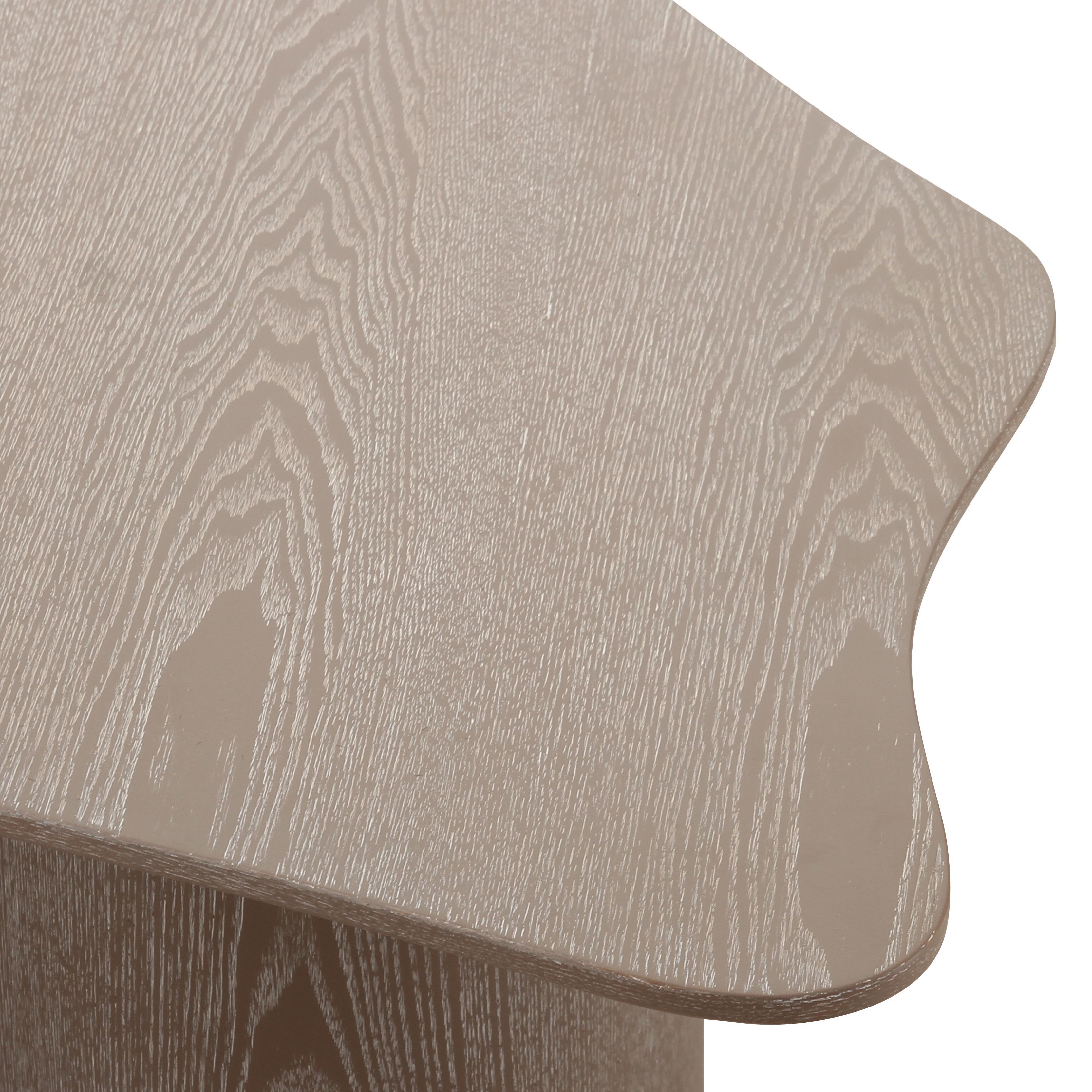 Rhema 55 Washed Ash Organic Low Coffee Table