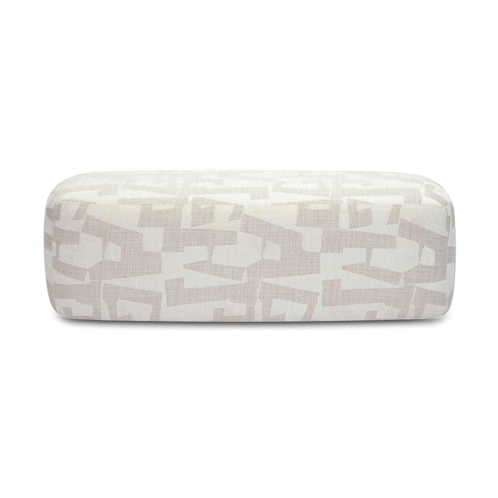 Graceland Cream Jacquard Bench