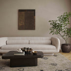 Simone 96 Cream Boucle Sofa
