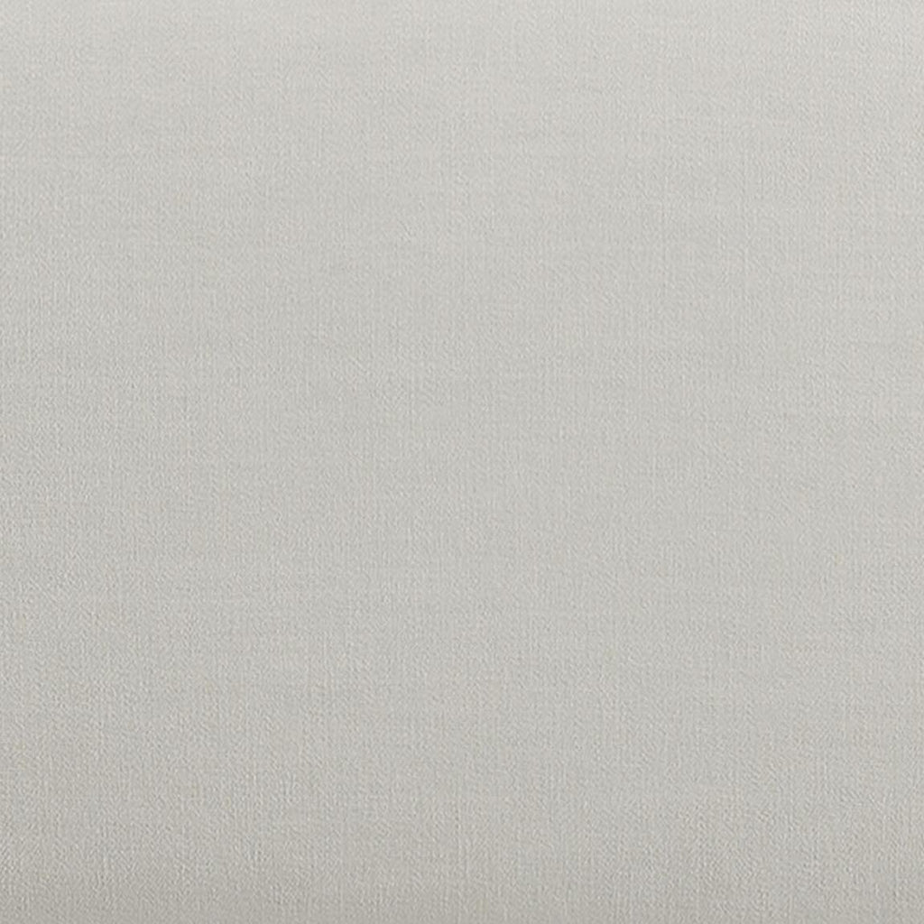 Travie Sand Upcycled Linen Ottoman