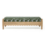 Thelma 56 Leopard Jacquard Bench