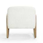 Bonney Cream Performance Fabric Rocking Chair