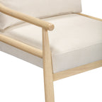 Dixie Cream Performance Corduroy Accent Chair
