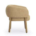 Foxy Textured Performance Fabric Accent Chair
