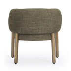 Foxy Textured Performance Fabric Accent Chair