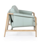 Chakka Genuine Leather Accent Chair