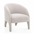 Kris Warm Grey Boucle Accent Chair