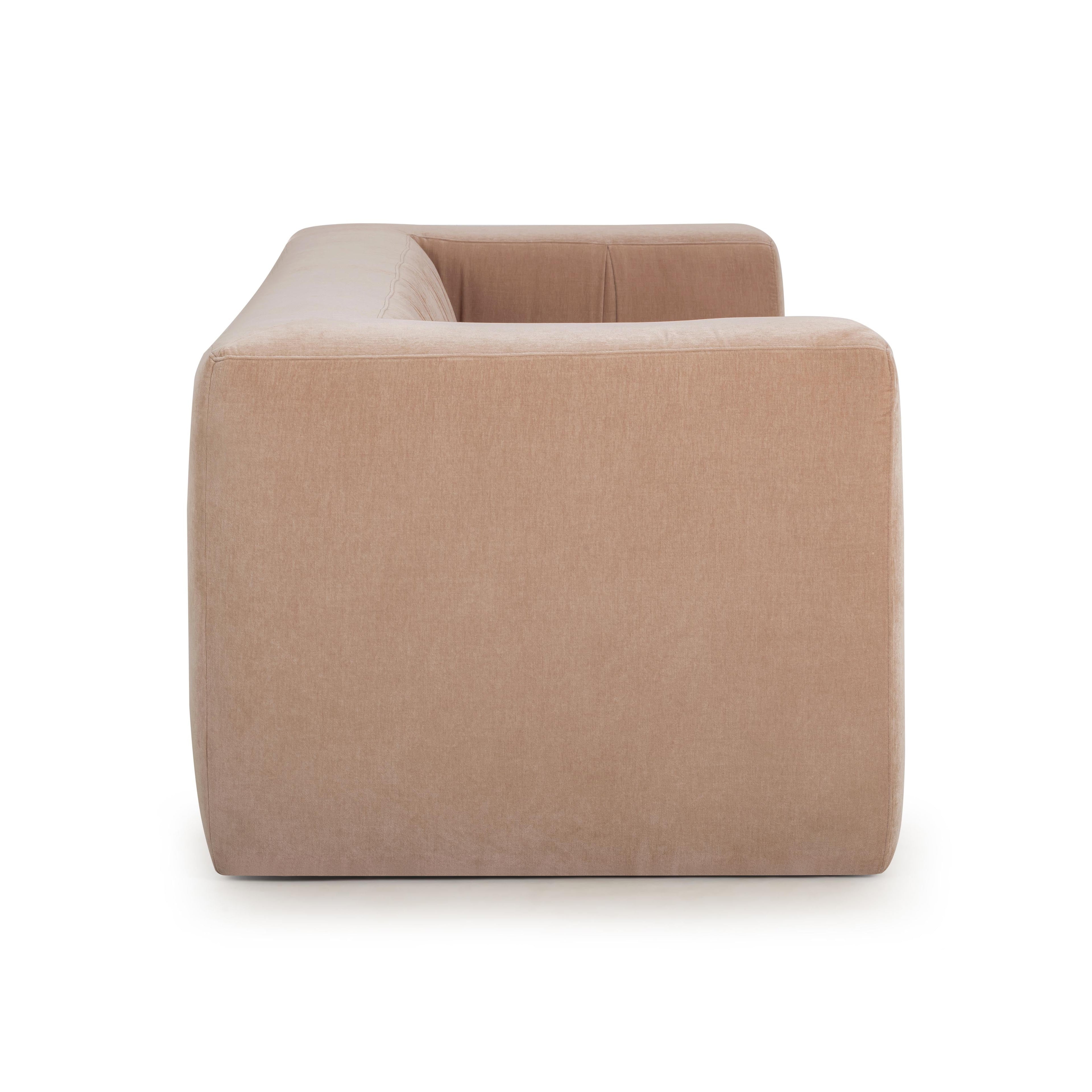 Alder 89 Upcycled Chenille Sofa