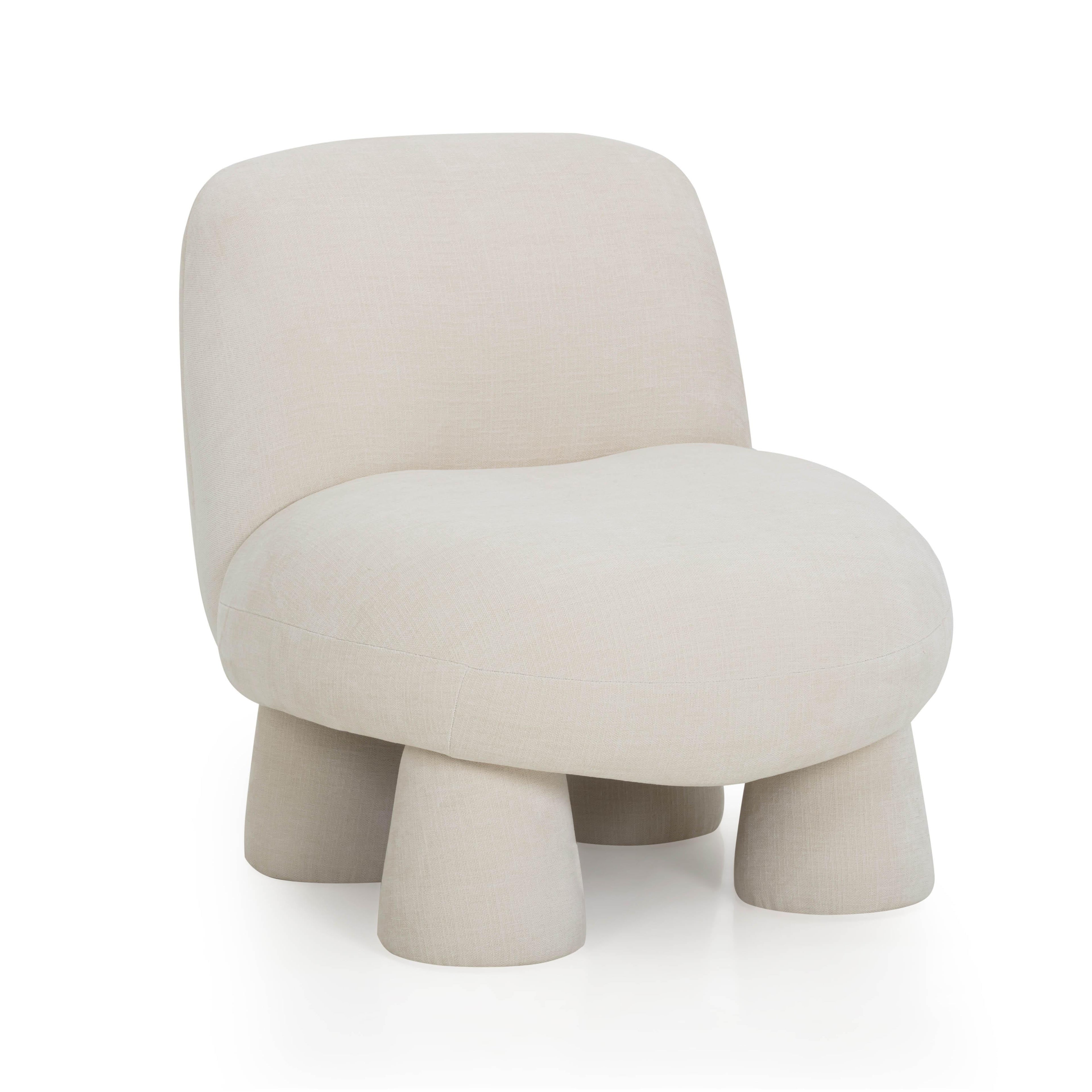 Stomp Upcycled Chenille Accent Chair