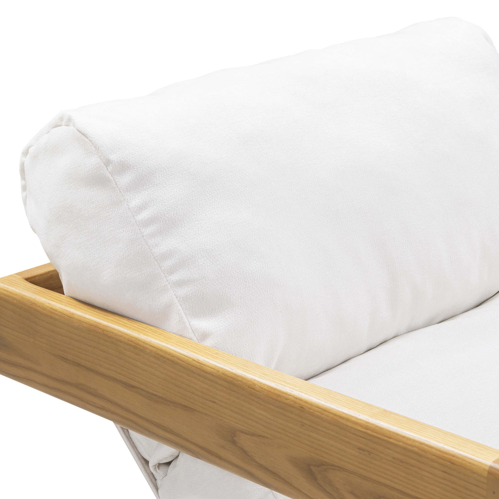 Palma Upcycled Fabric Accent Chair