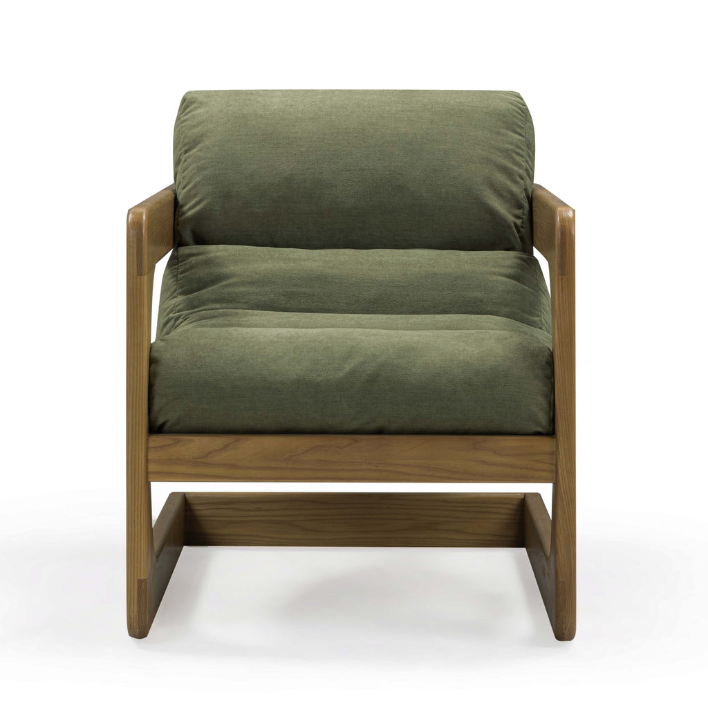 Palma Upcycled Fabric Accent Chair