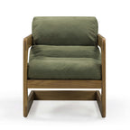 Palma Upcycled Fabric Accent Chair