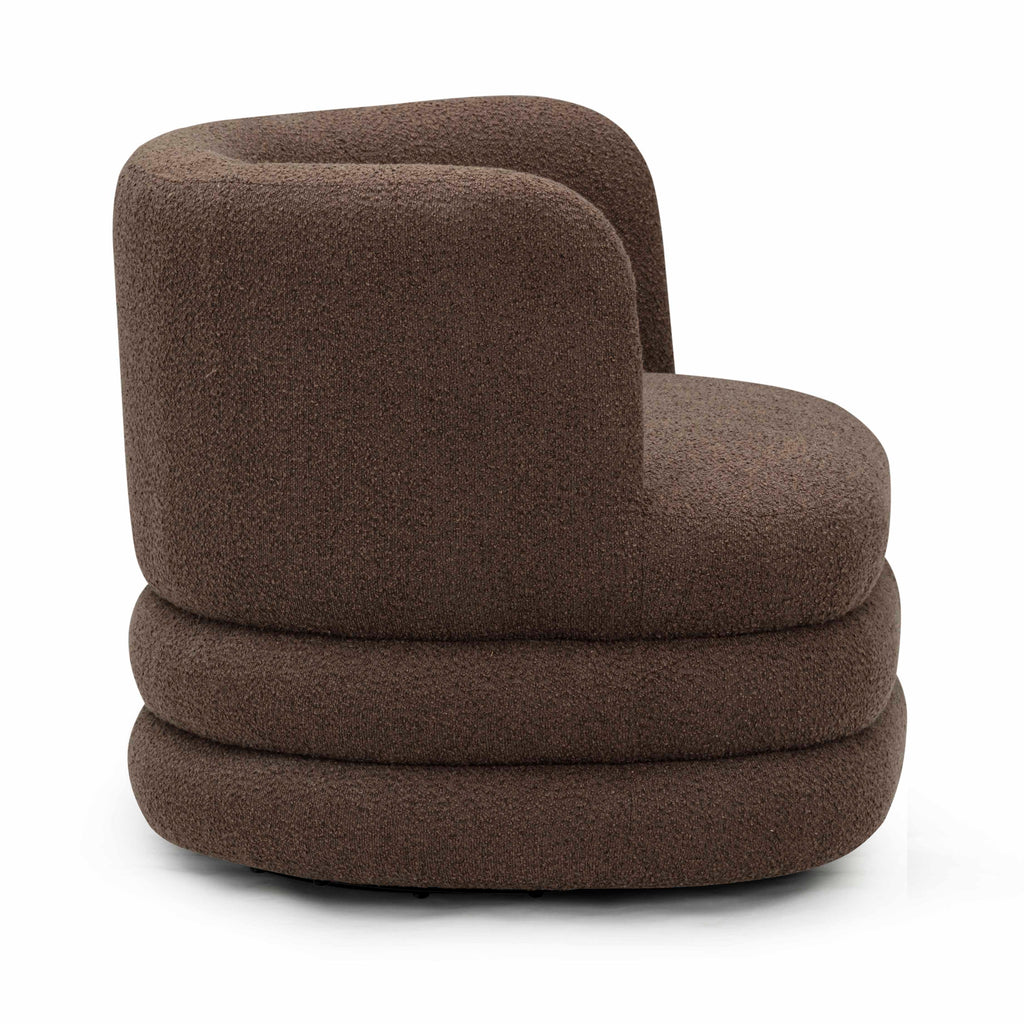 Astor Heavy Boucle Swivel Hotel Lounge Chair