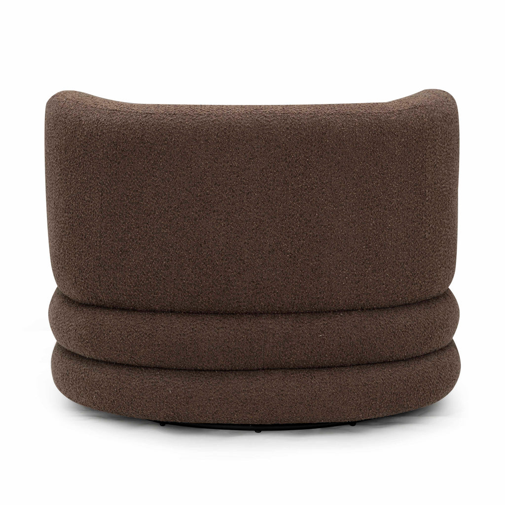 Astor Heavy Boucle Swivel Hotel Lounge Chair