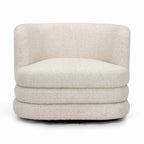 Astor Heavy Boucle Swivel Hotel Lounge Chair