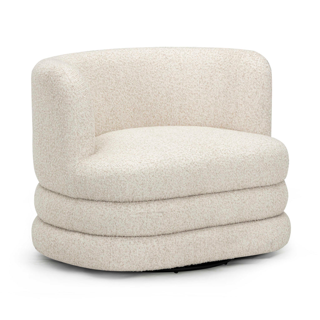 Astor Heavy Boucle Swivel Hotel Lounge Chair