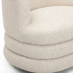 Astor Heavy Boucle Swivel Hotel Lounge Chair