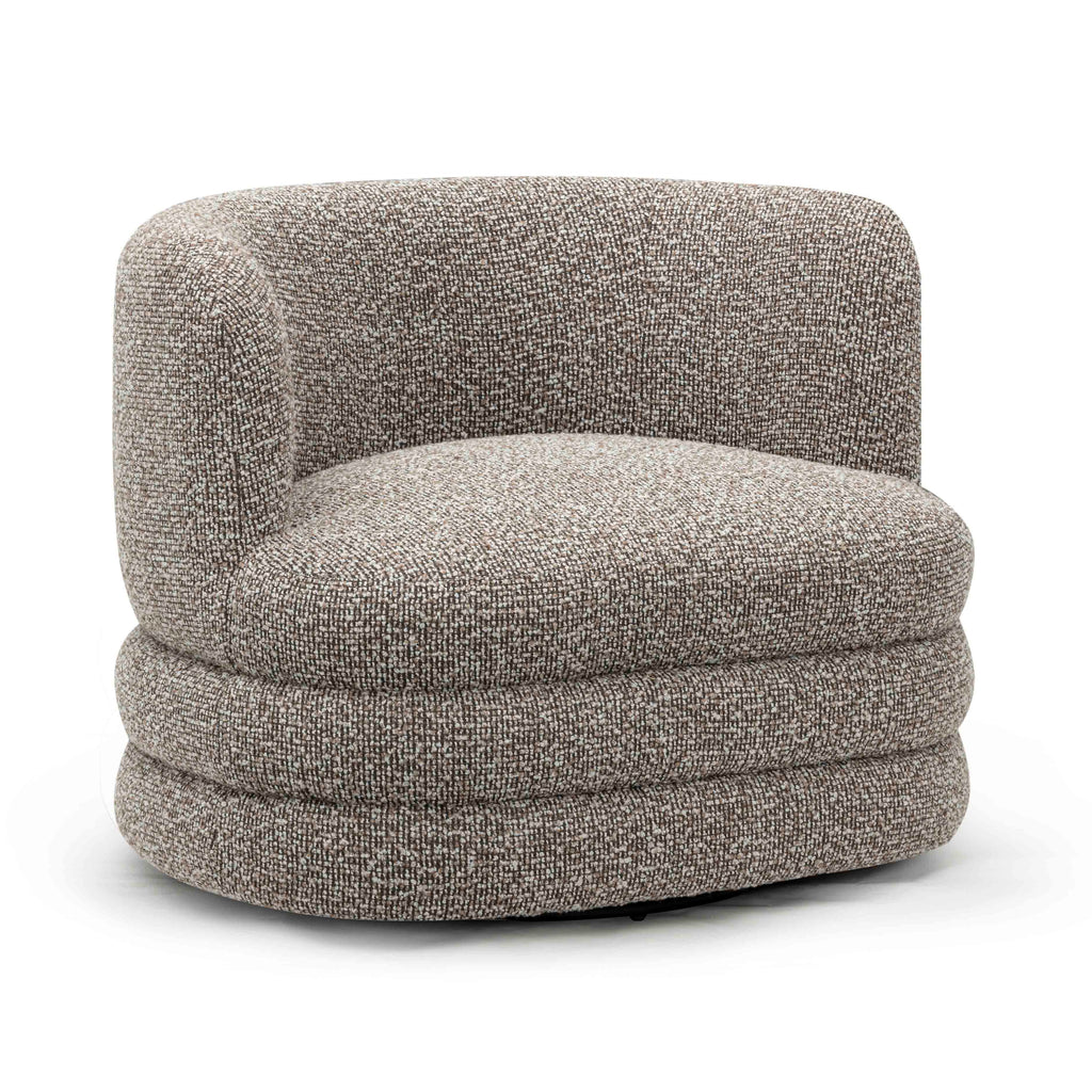 Astor Heavy Boucle Swivel Hotel Lounge Chair
