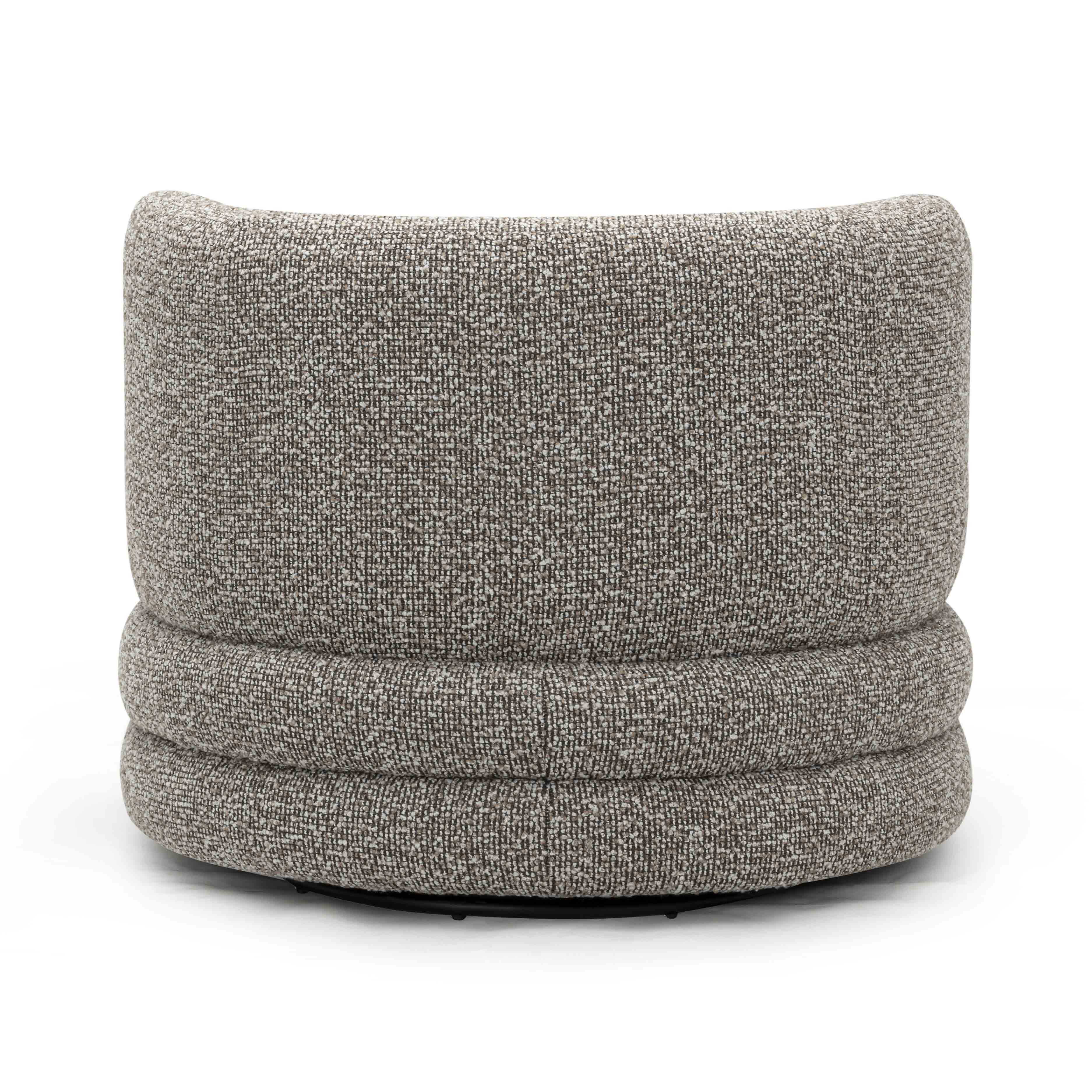 Astor Heavy Boucle Swivel Hotel Lounge Chair