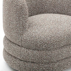 Astor Heavy Boucle Swivel Hotel Lounge Chair
