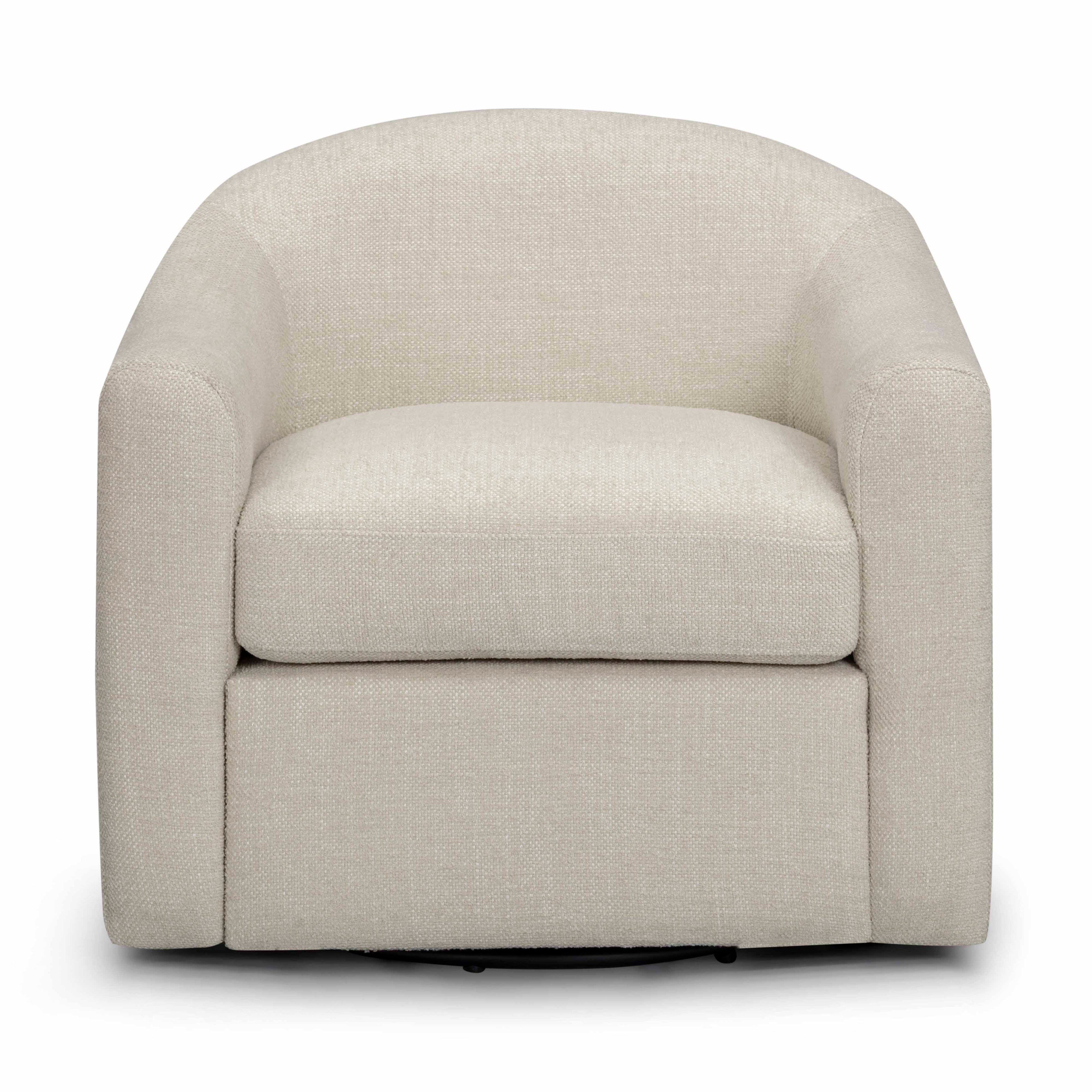 Thao Basketweave Swivel Chair