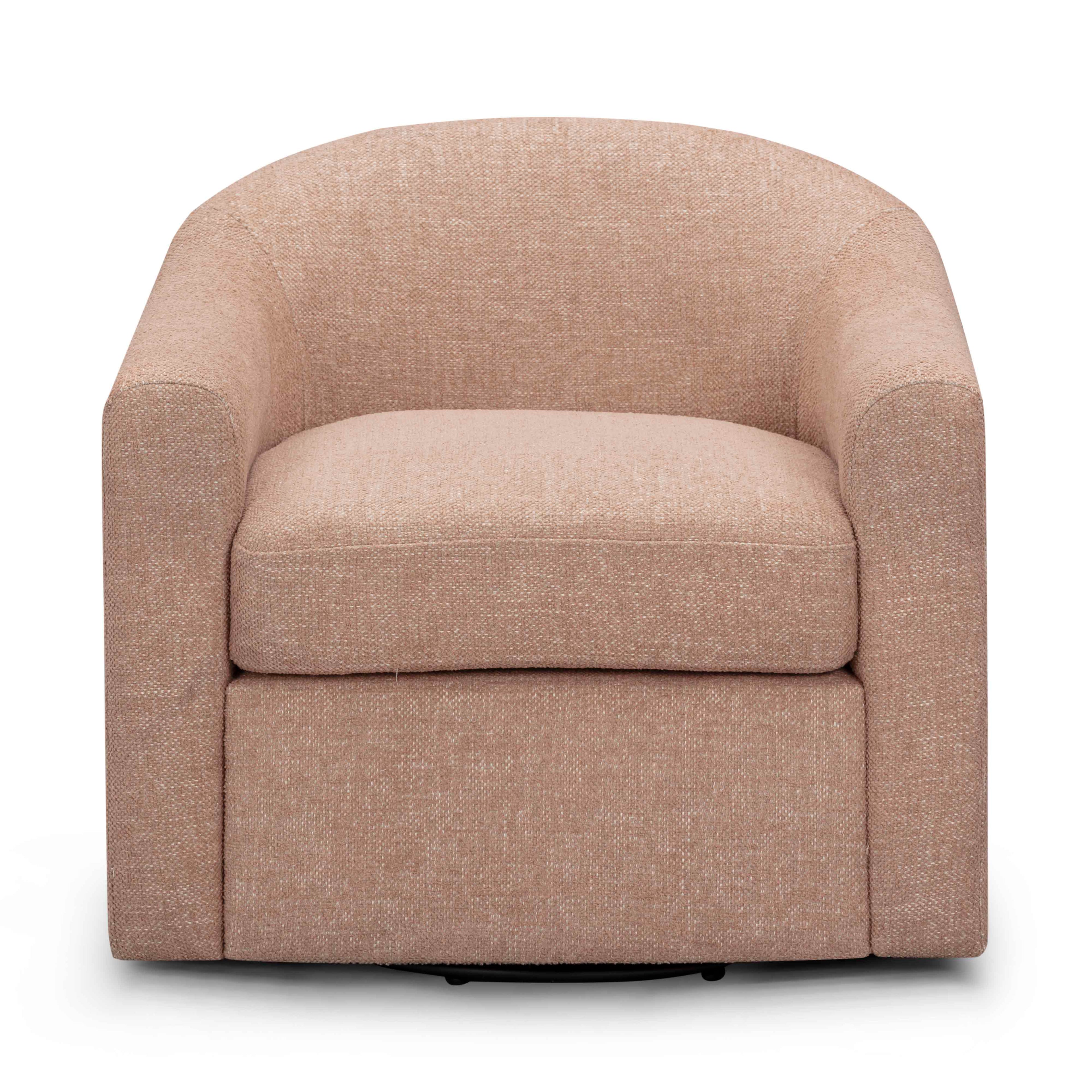 Thao Basketweave Swivel Chair